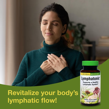 Herbs ETC. Lymphatonic Sg, 60 CT | Lymphatic Support Herbal Supplement