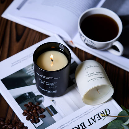 M&SENSE Natural Soy Candle - Eucalyptus Spearmint, 16.6 oz