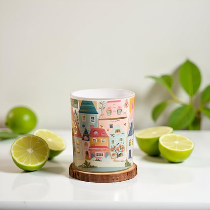 M&SENSE Mint Lime Candles – 10.2 oz Soy Wax, Non-Toxic, 60 Hours Burn, Home Scented Gifts