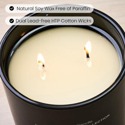 M&SENSE Natural Soy Candle - Eucalyptus Spearmint, 16.6 oz