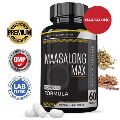 Maasalong Max 1600MG – Advanced Men's Health Formula | Justified Laboratories
