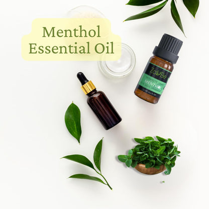 MABUA Menthol Breathe Essential Oil Blend 120 ml | Pure Essential Oil for Diffuser - Therapeutic Grade
