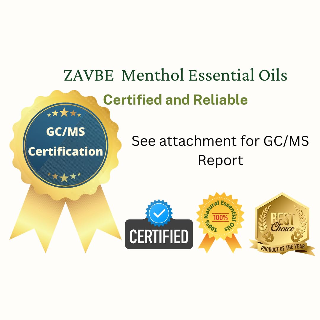 MABUA Menthol Breathe Essential Oil Blend 120 ml | Pure Essential Oil for Diffuser - Therapeutic Grade
