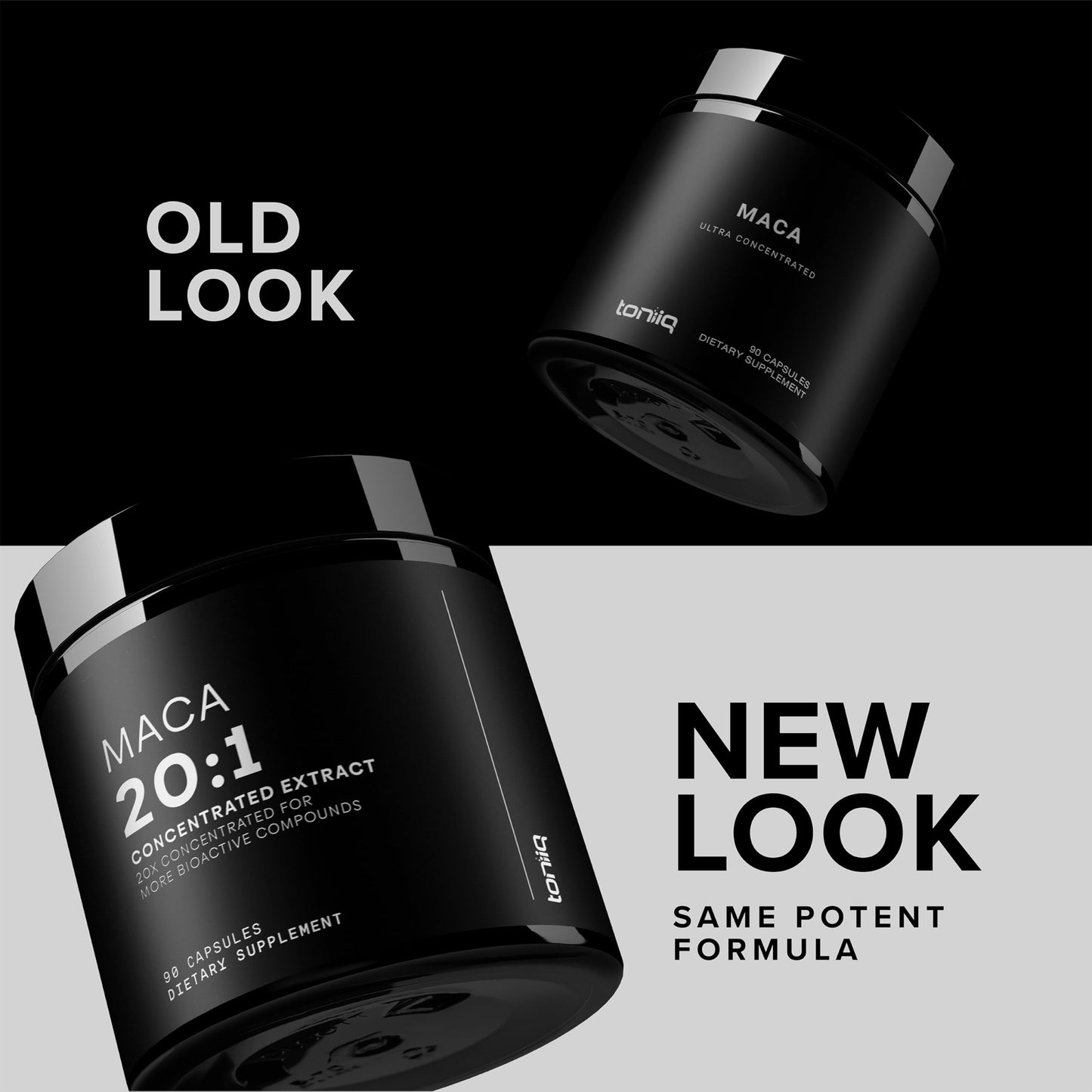 Maca Root 20:1 Extract - Black Red Yellow Maca Complex - 90 Caps