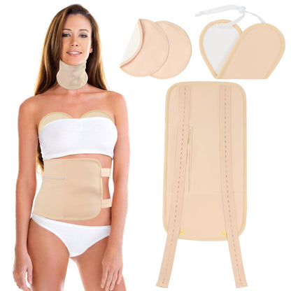 Organic Castor Oil Pack Wrap - Reusable, Adjustable & Machine-Washable