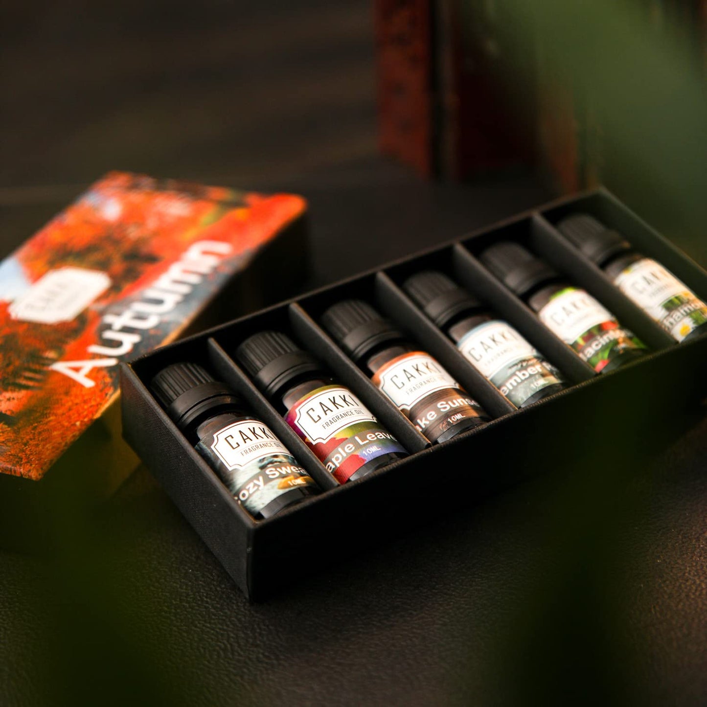 Autumn Essential Oils for Diffusers - CAKKI 6x10ml Fragrance Oils