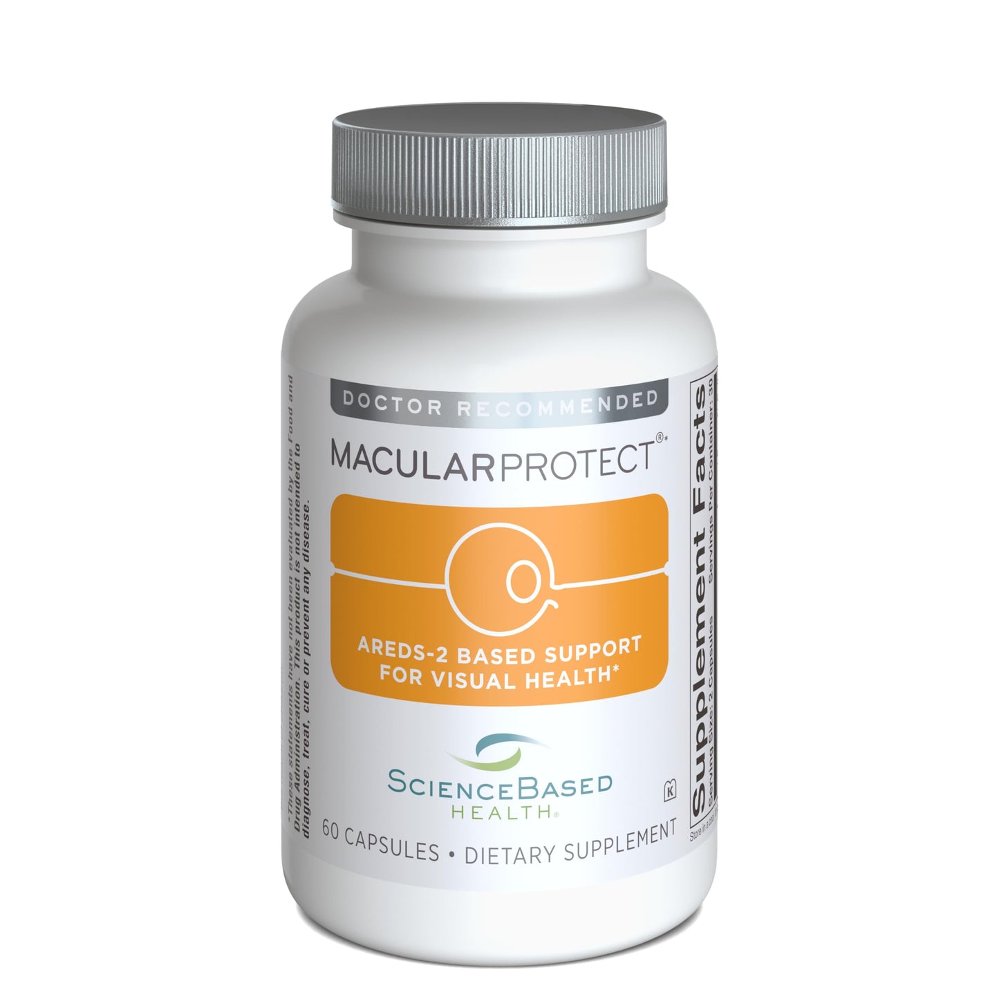 MacularProtect AREDS 2 Formula – Eye Health Vitamin & Mineral Supplement (60 Capsules) | Lutein, Zeaxanthin, B Vitamins