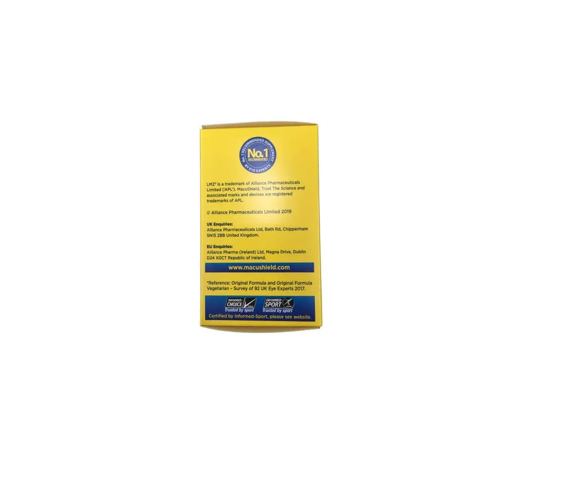 MacuShield Macushield Capsules – 90 Caps (2 Pack) | Dietary Supplement BritishVita | Premium UK Vitamins & Wellness Supplements