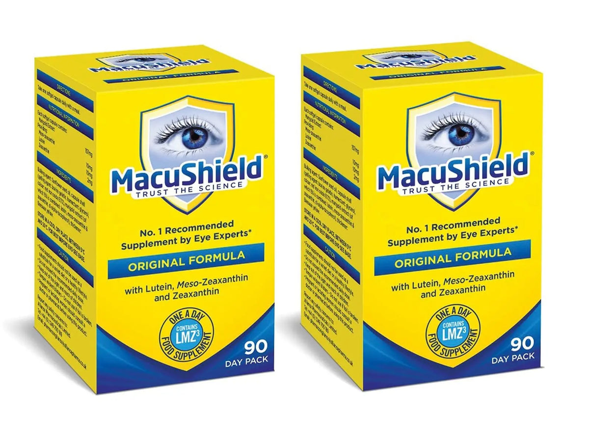 MacuShield Macushield Capsules – 90 Caps (2 Pack) | Dietary Supplement BritishVita | Premium UK Vitamins & Wellness Supplements