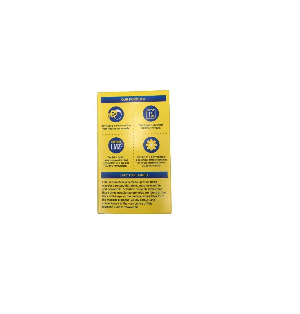 MacuShield Macushield Capsules – 90 Caps (2 Pack) | Dietary Supplement BritishVita | Premium UK Vitamins & Wellness Supplements