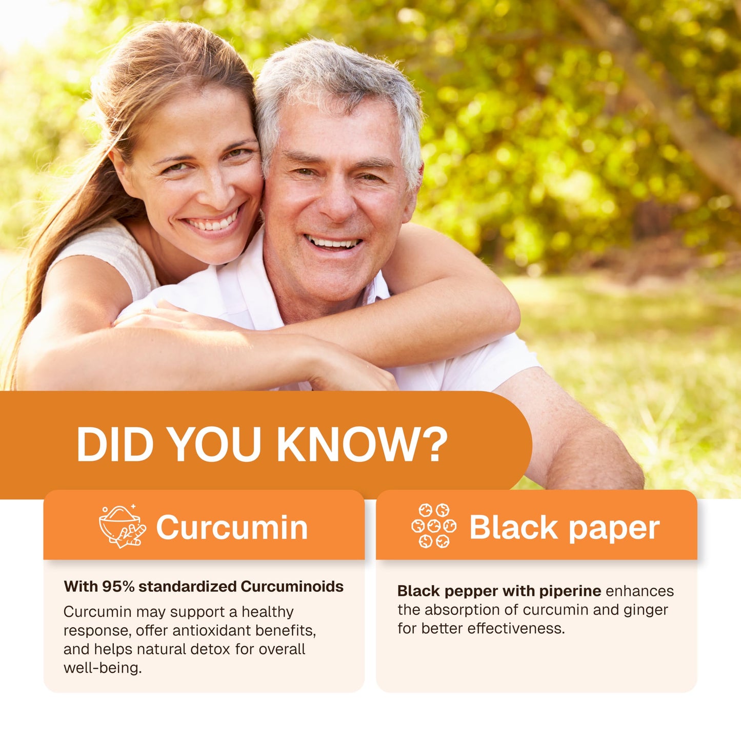 Pureved Turmeric Curcumin 90 Veg Capsules with Black Pepper & Ginger – Made in India