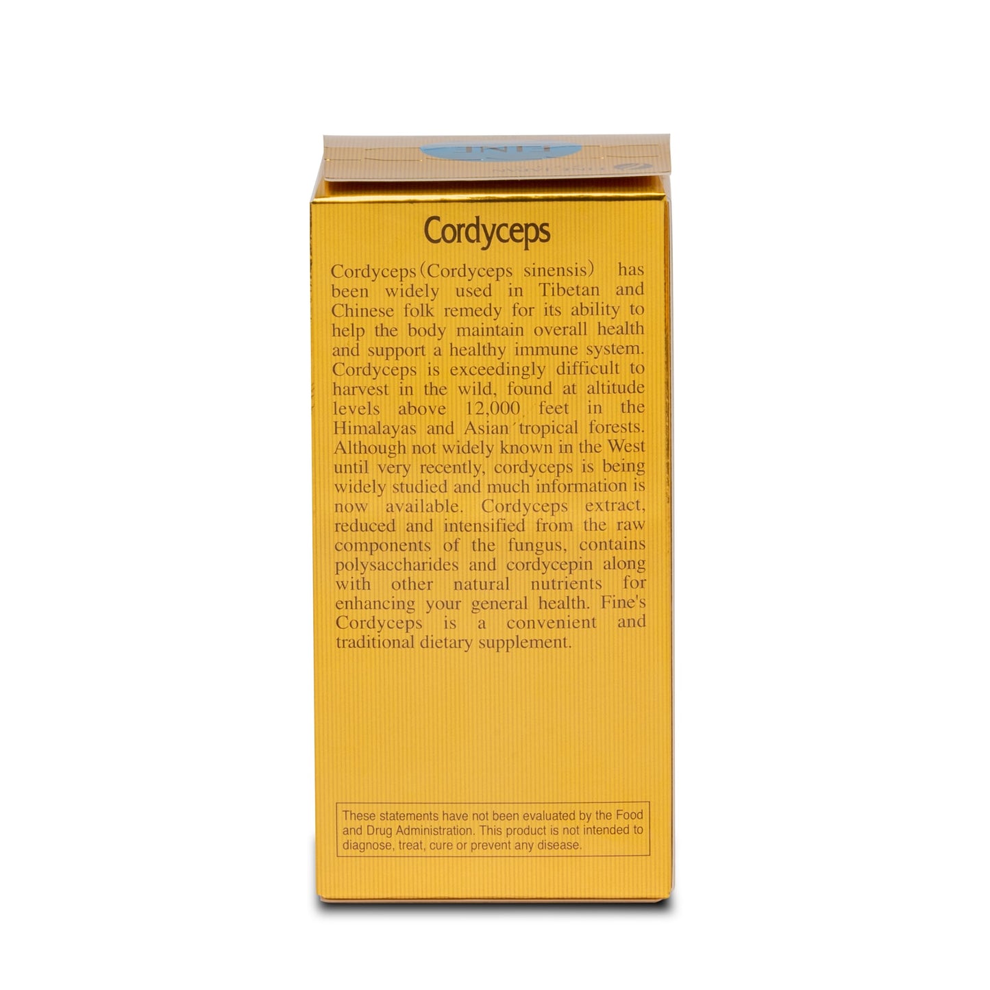 FINE JAPAN Cordyceps Capsules | Premium Cordyceps Militaris & Sinensis 1000mg