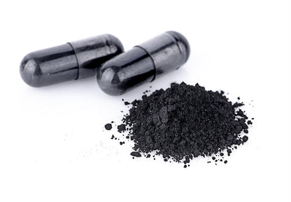 Wild Foods Activated Charcoal Capsules – 100% Organic Coconut Shells, Made in USA (120 Ct)