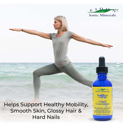 Eidon Ionic Minerals Liquid Sulfur Drops 2oz – Skin & Hair Support