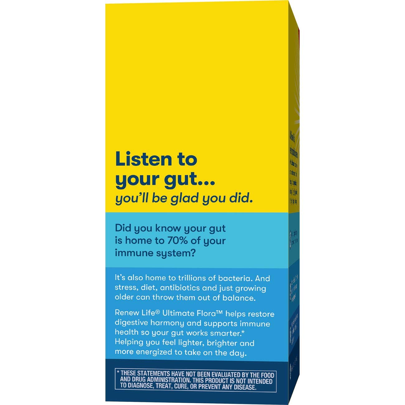 Renew Life Extra Care Ultimate Flora Probiotic 30B - 50 Veg Caps | Gluten Free