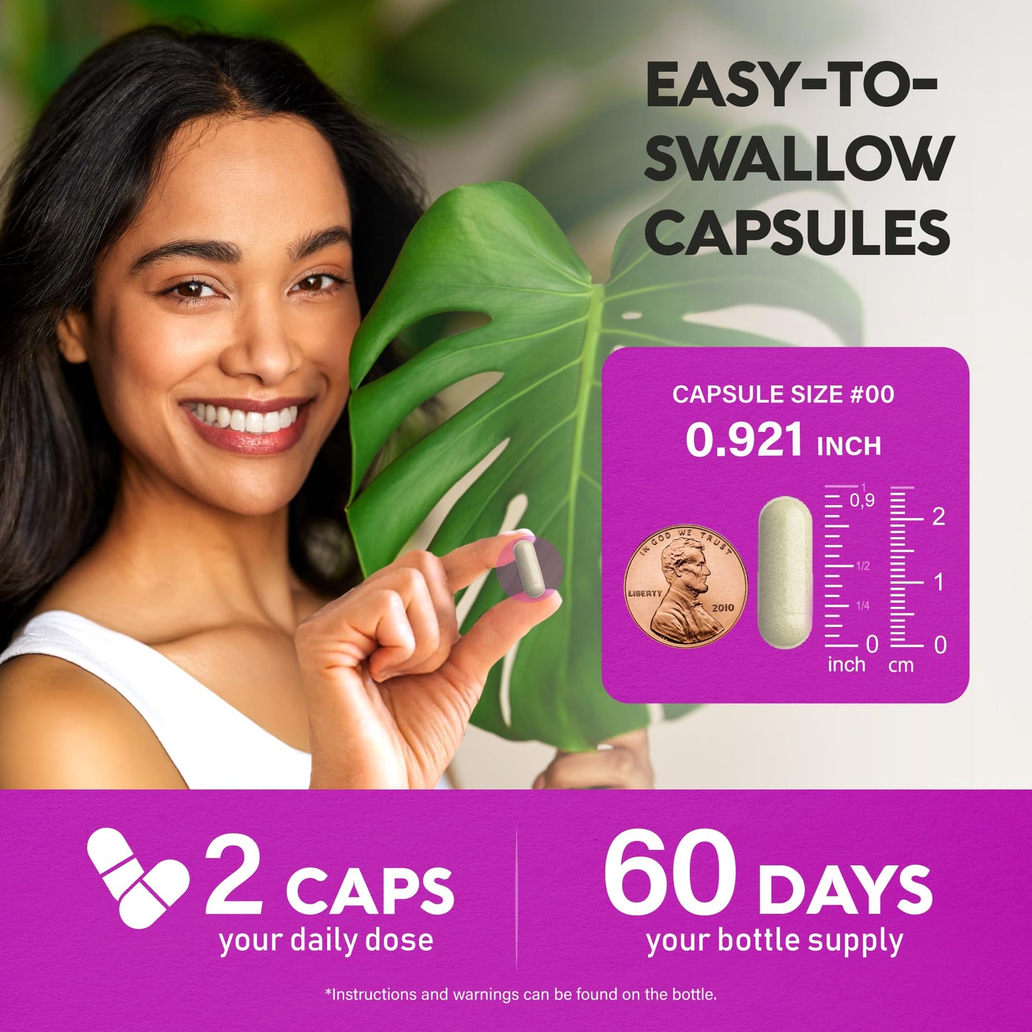 Multi Collagen Peptides 1300mg + Hyaluronic Acid | Skin, Hair, Nails & Joints - Made in USA