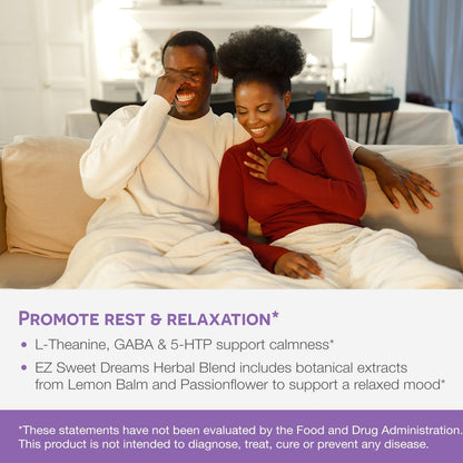 EZ Melts Dissolvable Melatonin Plus – Sugar-Free Sleep Support (60-Day Supply)