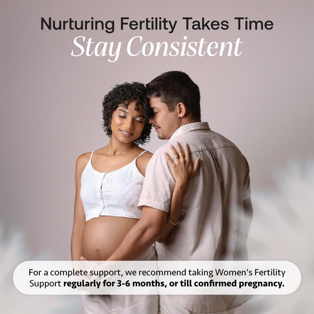 Freshly Moms Ayurvedic Fertility Supplements for Women | Support Ovulation | Conception for Women | Egg Quality | Maca Root, Vitex, & Vitamins | Vegan | 90 Capsules - OSH Wellness