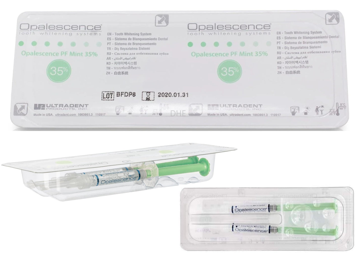 Opalescence 35% Gel Syringes Refill Kit (12) – Ultradent