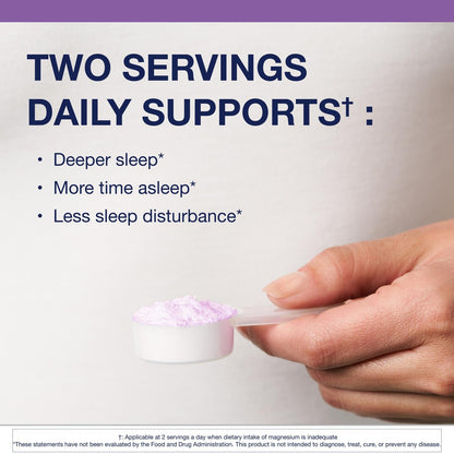 Metagenics MagActive Magnesium Night Powder – Sleep Support (Melatonin-Free)