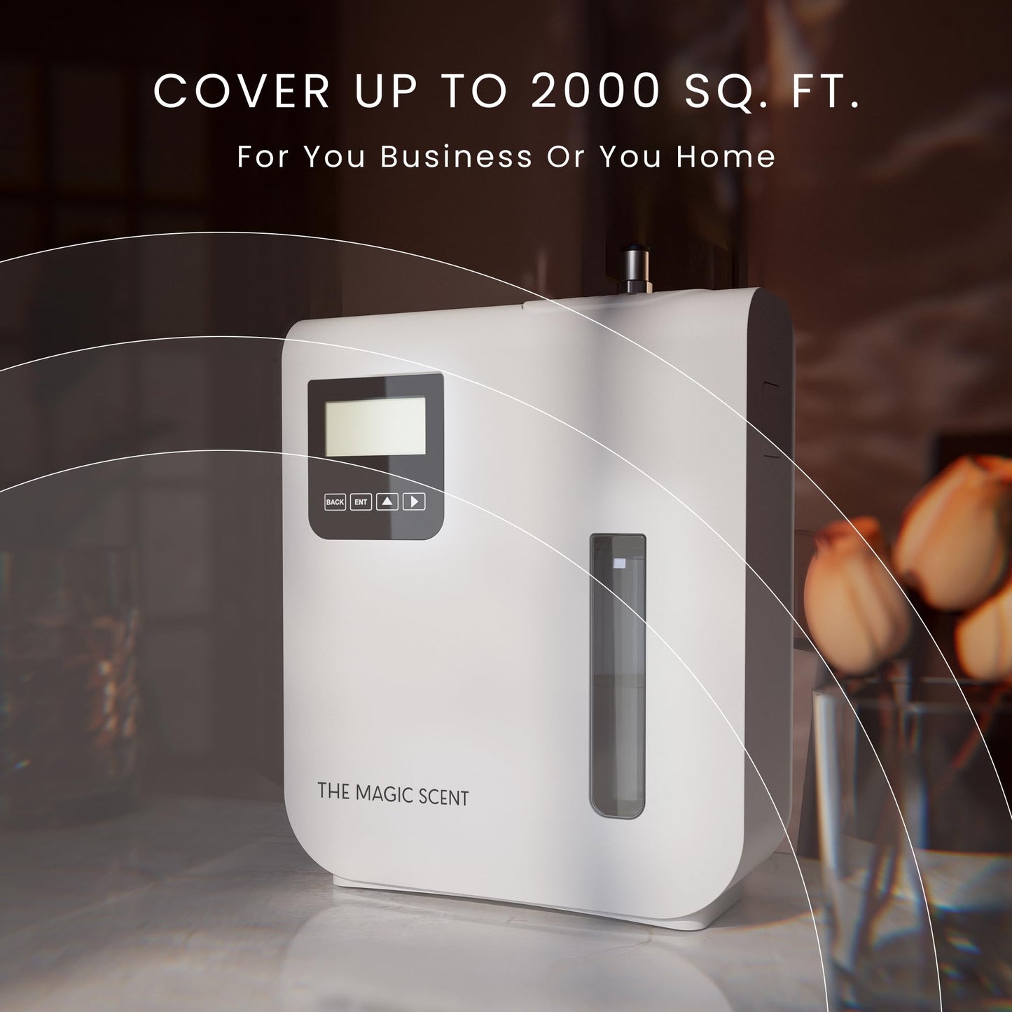 The Magic Scent Diffuser – Waterless Nebulizing Scent Machine for Home & HVAC