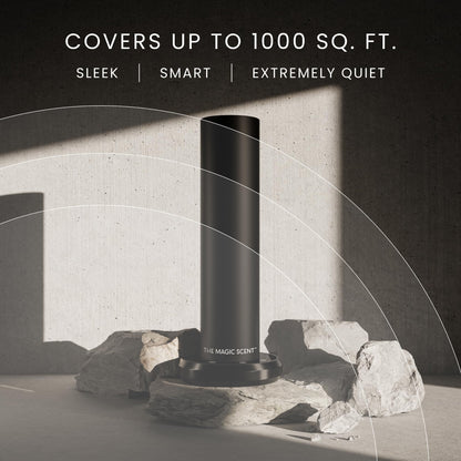 The Magic Scent Bluetooth Tower Diffuser - Waterless, Ultra-Quiet