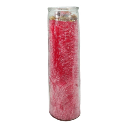 MAGICK SPACE Hummingbird Chuparrosa Palm Wax Candle – Pink Spiritual Intention