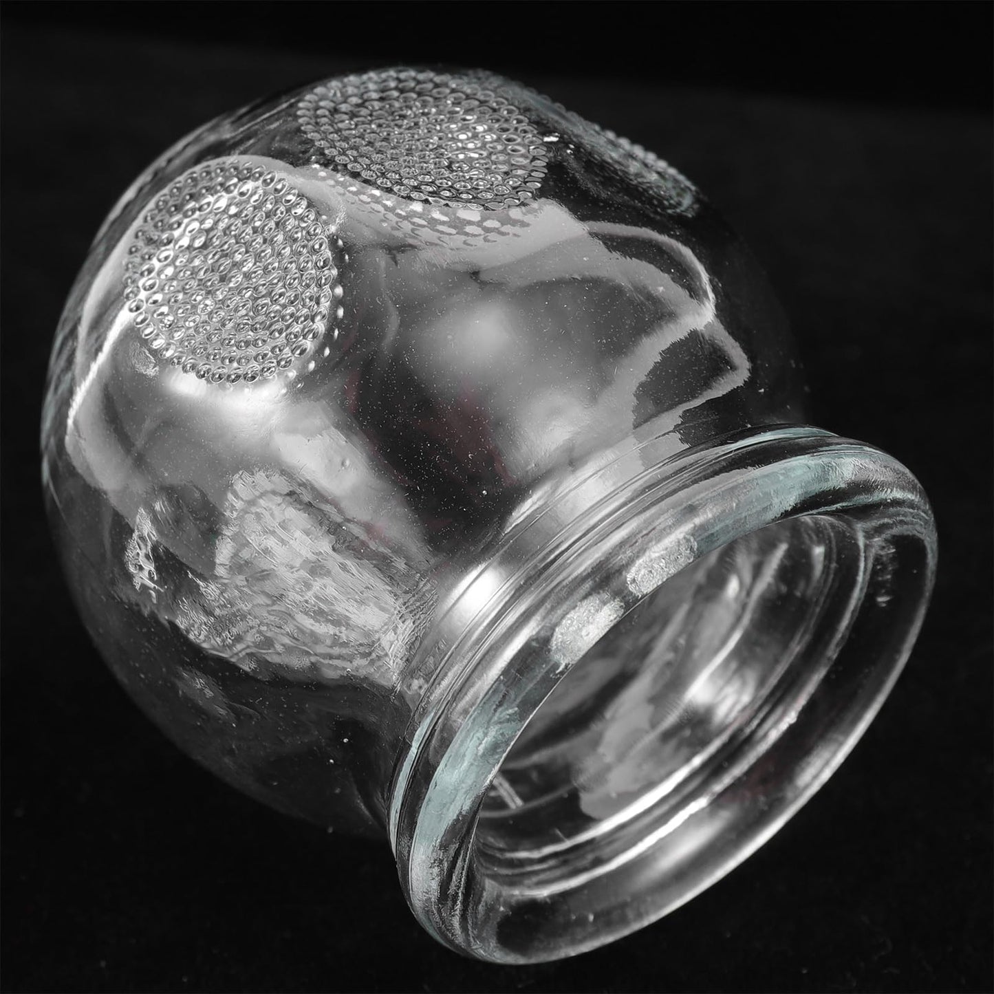 MAGICLULU Hand Tools 6 Pcs Glass Fire Cupping Set | Thick Chinese Acupoint Glass Cupping for Massage