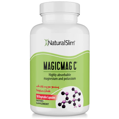 MagicMag C by NaturalSlim | Magnesium Citrate + Potassium for Sleep & Muscle Support