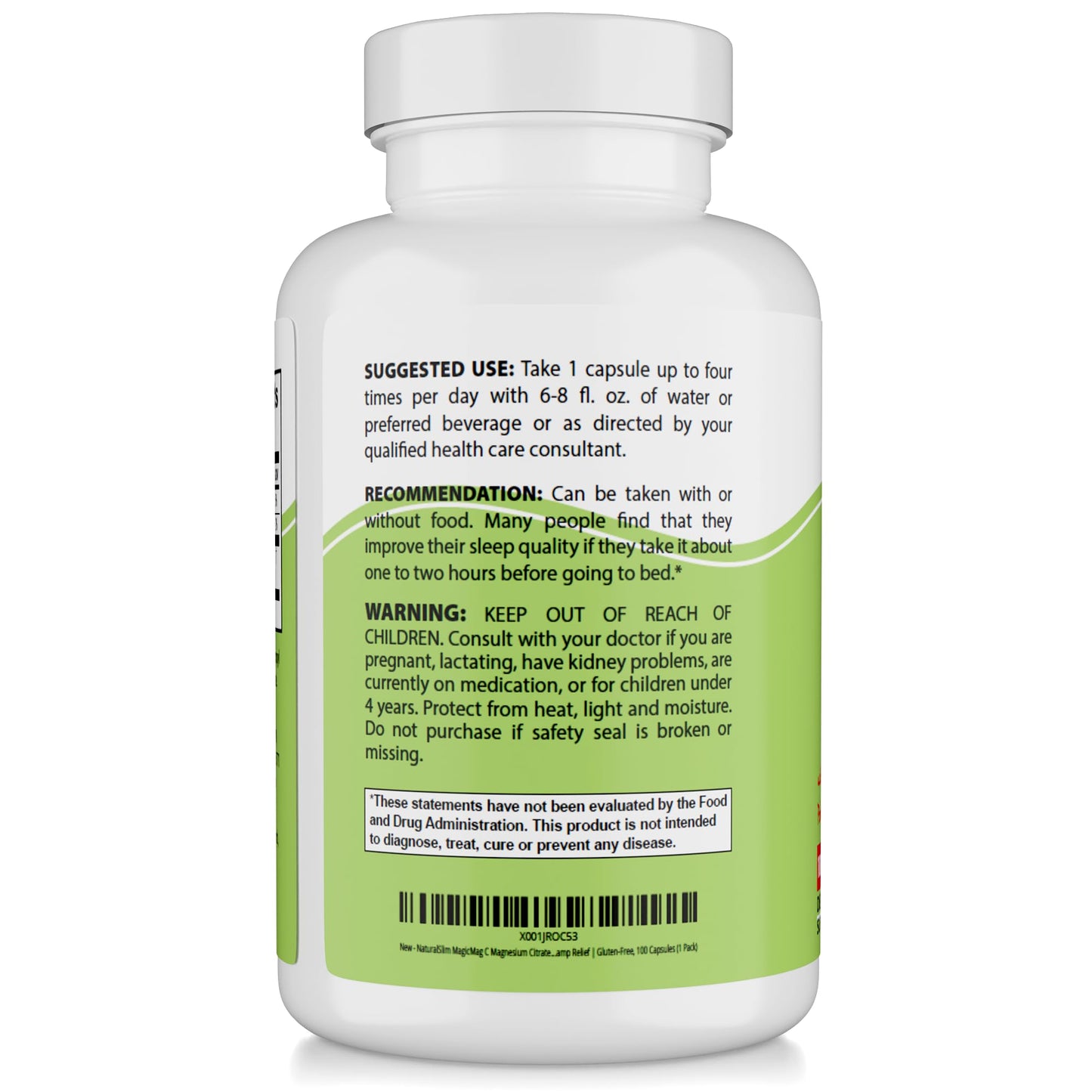 MagicMag C by NaturalSlim | Magnesium Citrate + Potassium for Sleep & Muscle Support