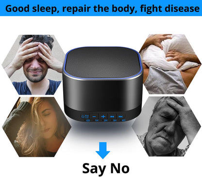 Magicteam White Noise Machine — 20 Non-Looping Sounds, 32 Levels, Memory Function, AC/USB
