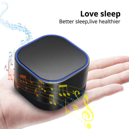 Magicteam White Noise Machine — 20 Non-Looping Sounds, 32 Levels, Memory Function, AC/USB