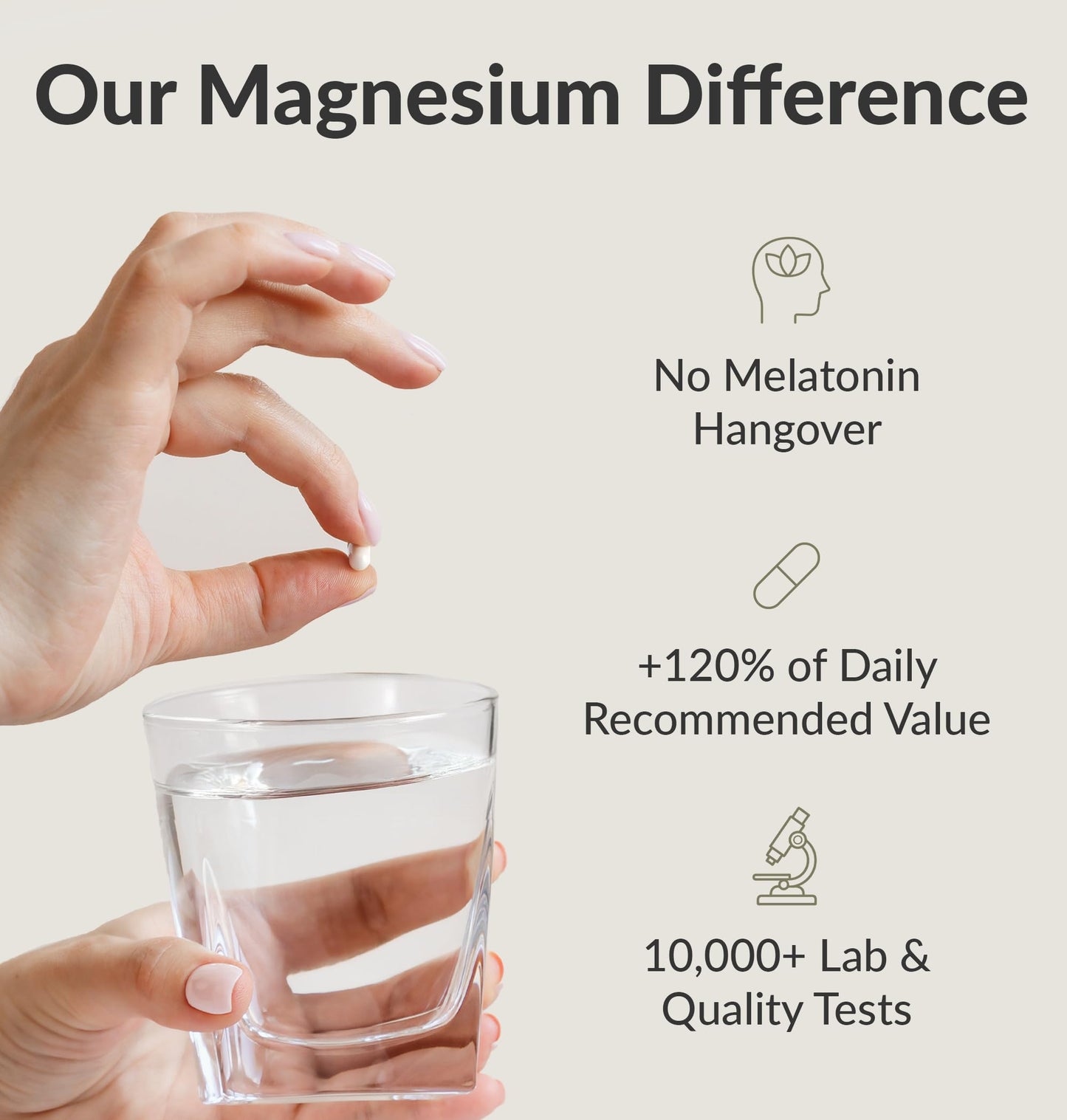 BIOptimizers Magnesium Breakthrough Complex – 7 Mg Forms for Sleep & Focus | 30 Capsules