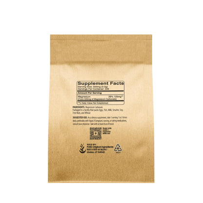 Pure Original Magnesium Carbonate Powder 4oz - Non-GMO Magnesium Supplement, Multi-Purpose