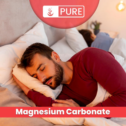 Pure Original Magnesium Carbonate Powder 4oz - Non-GMO Magnesium Supplement, Multi-Purpose