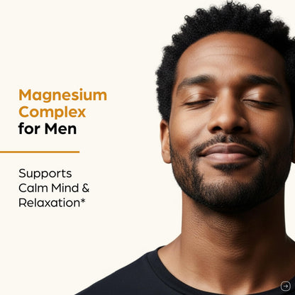 Magnesium Complex 500mg 6-in-1 with Zinc | Sleep & Muscle Health | 60 Capsules