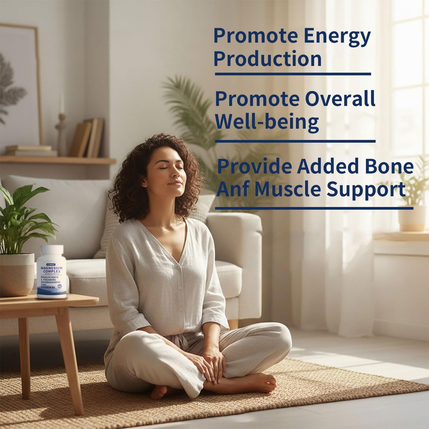 Magnesium Complex 7-in-1 with Ashwagandha & L-Theanine | DeepCalm