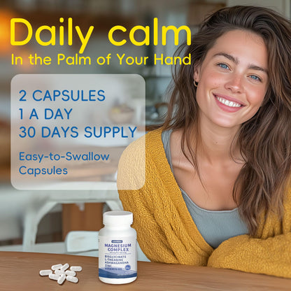 Magnesium Complex 7-in-1 with Ashwagandha & L-Theanine | DeepCalm
