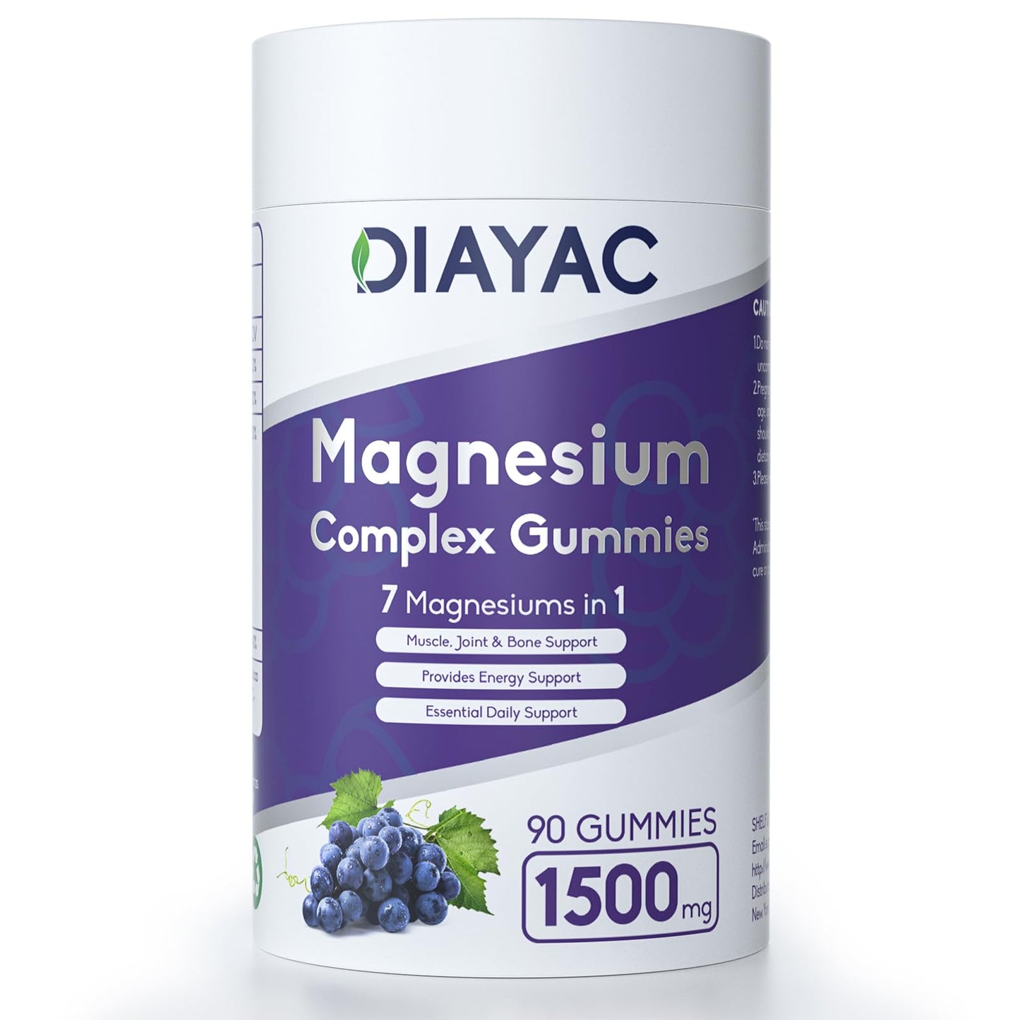 Magnesium Complex Gummies – Vegan, Individually Wrapped 90-Count for Sleep, Muscle & Nerve Support