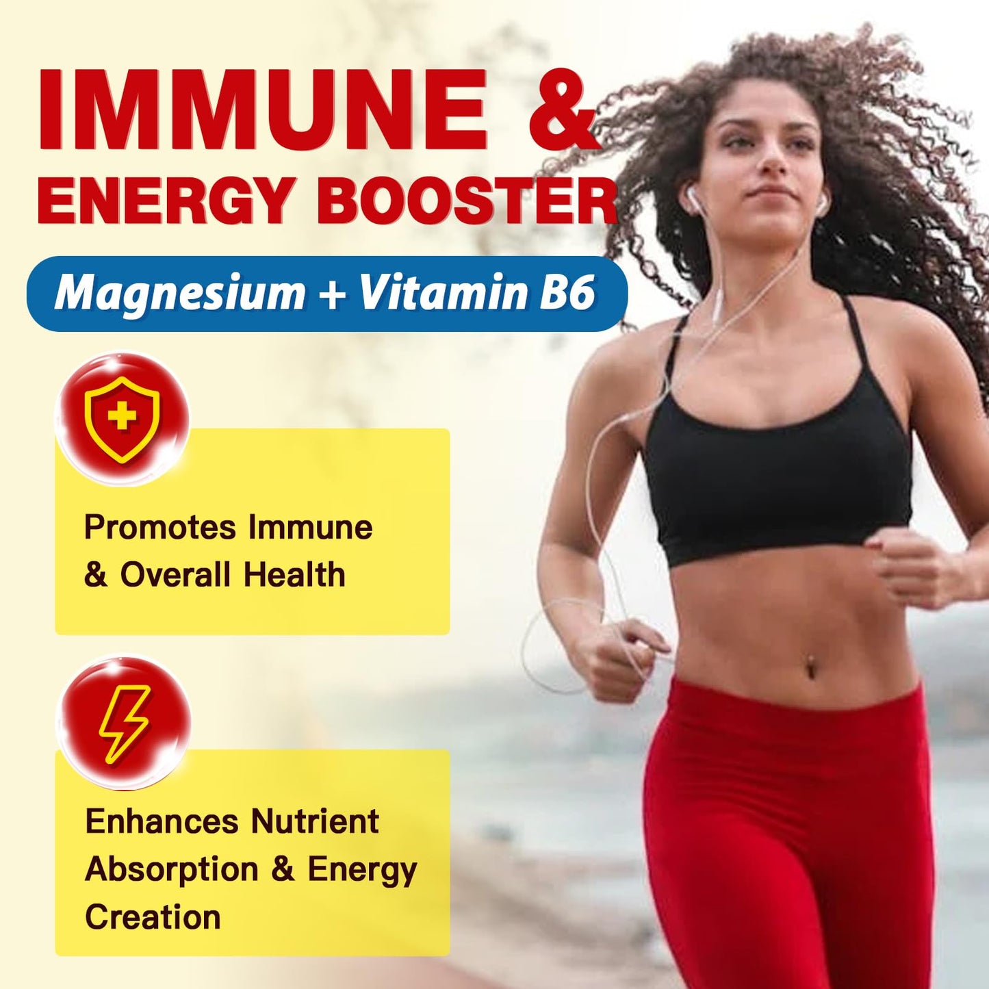 10-in-1 Magnesium Complex 500mg Glycinate, Citrate & Malate - Vitamin D3 & Zinc - 120 Capsules