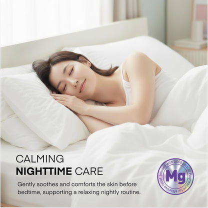 Magnesium Cream for Sleep & Leg Cramps – Lavender & Shea Butter, 4.06 Fl Oz (Made in Korea)