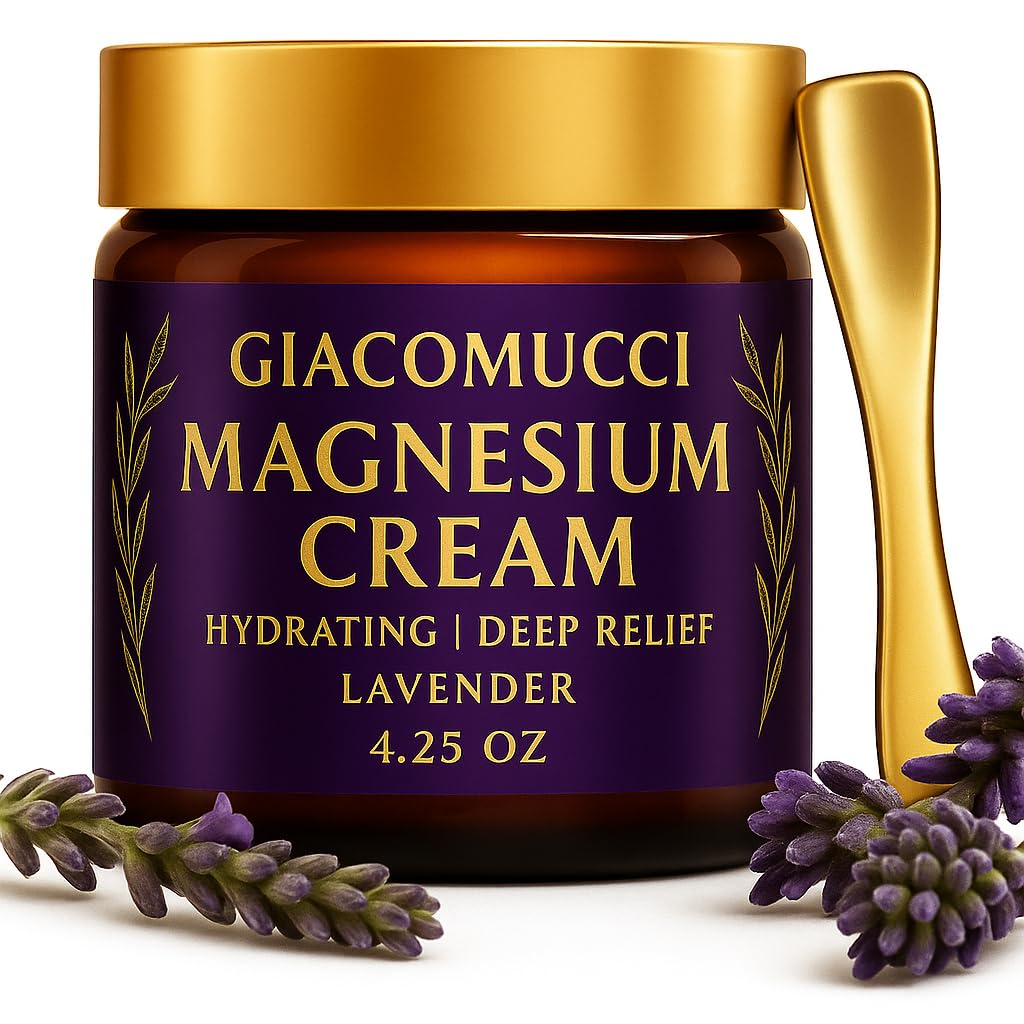 Magnesium Cream for Nighttime Relief - Magnesium Chloride Body Balm - Sleep Support