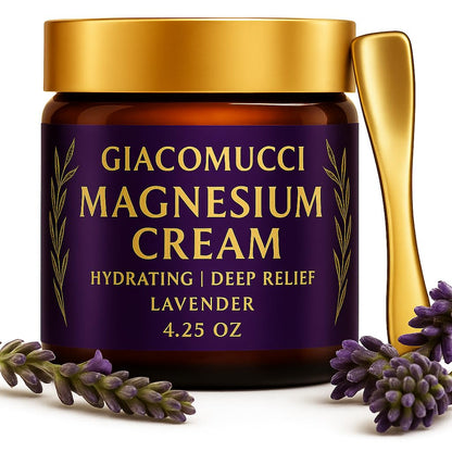 Magnesium Cream for Nighttime Relief - Magnesium Chloride Body Balm - Sleep Support