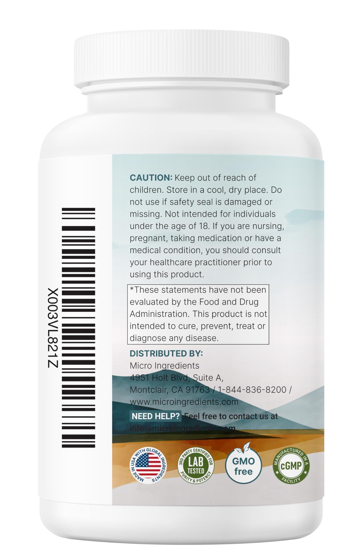 Magnesium Glycinate 500mg - 240 Capsules | 100% Chelated | Non-GMO