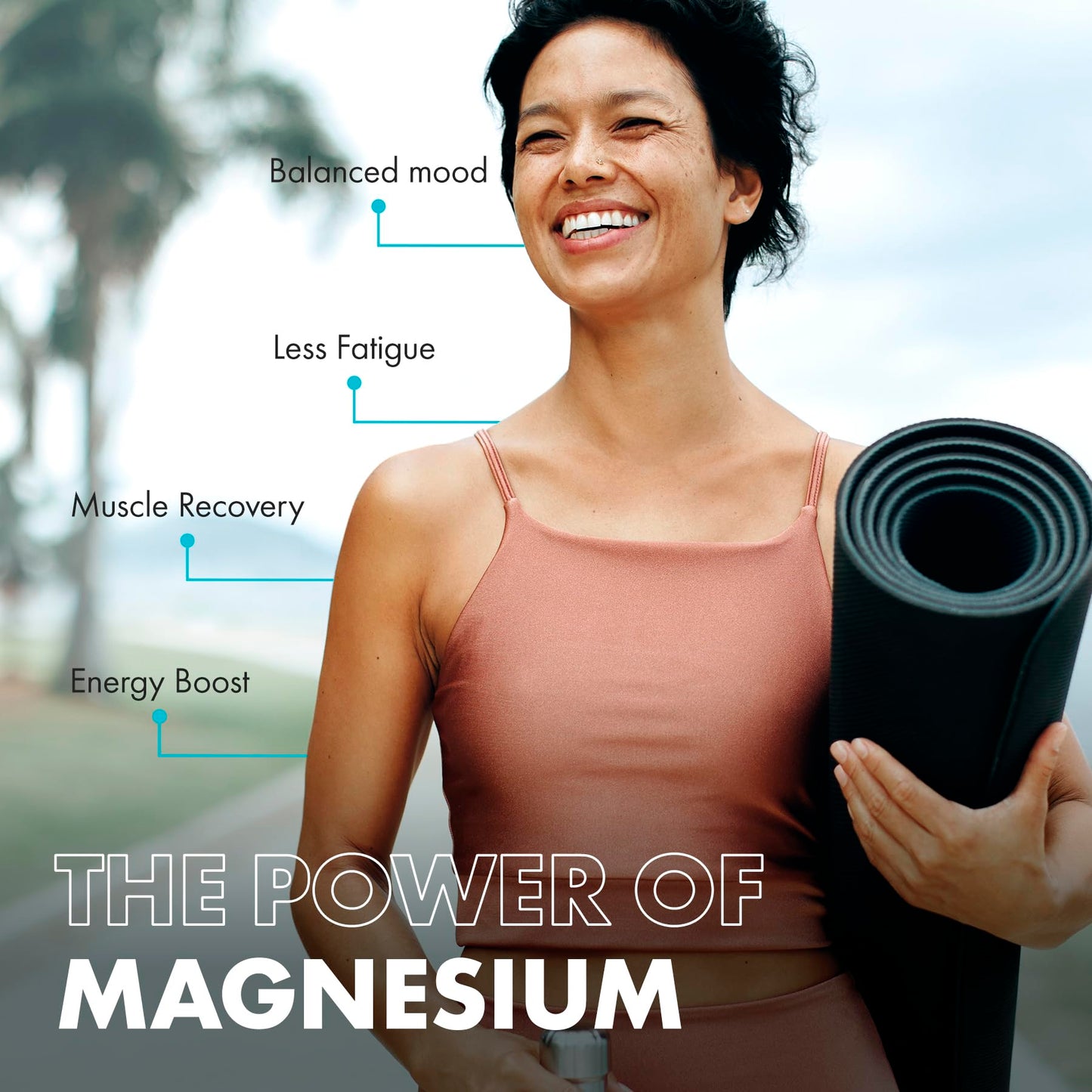 Magnesium Glycinate 500mg – 3 Month Supply | High Strength, Vegan & Gluten Free | Made in UK