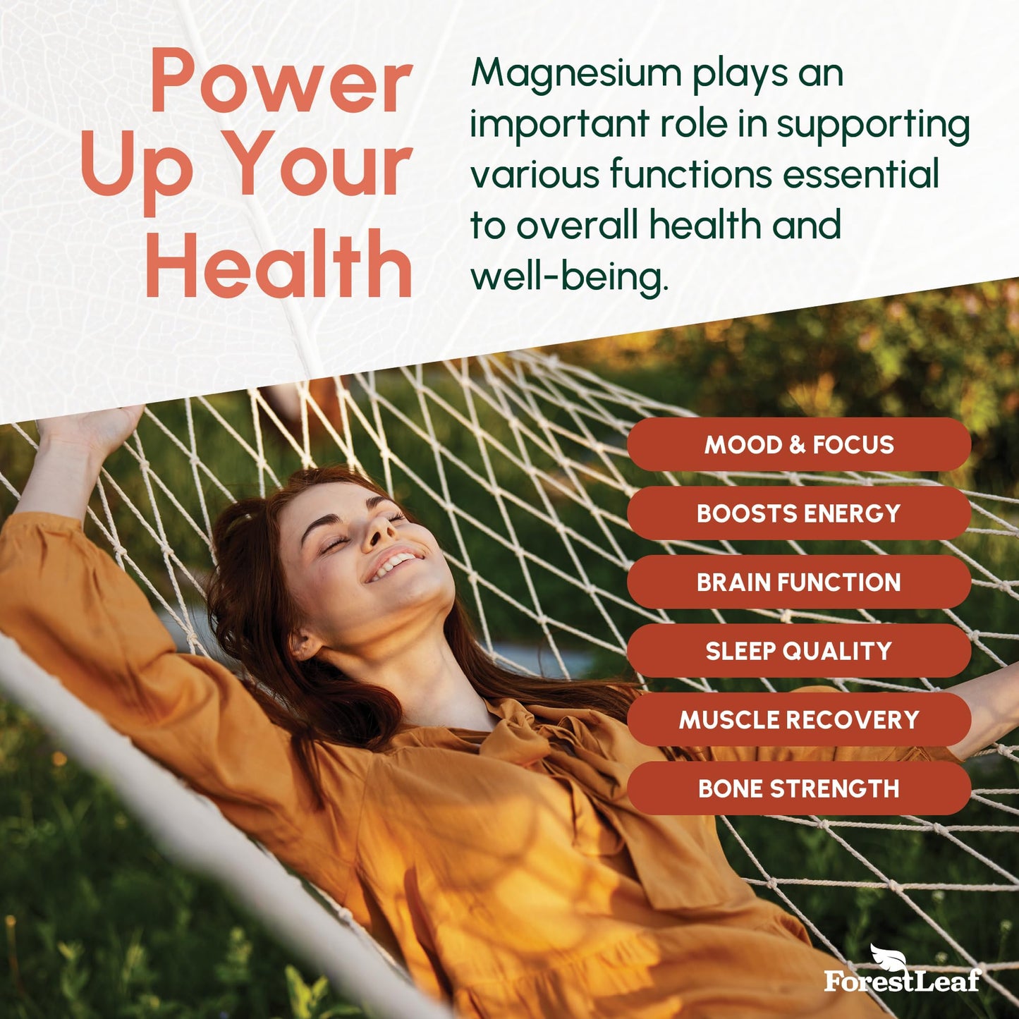 Magnesium Glycinate 500mg Complex – Sleep & Calm, 150 Capsules | ForestLeaf