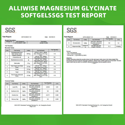 Magnesium Glycinate 500mg Softgels – 120 Gelcaps | Sleep & Muscle Support