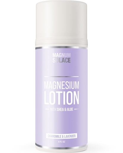 Magnesium Lotion – Super Concentrated with Aloe & Shea | Leg Cramps & Sore Muscles