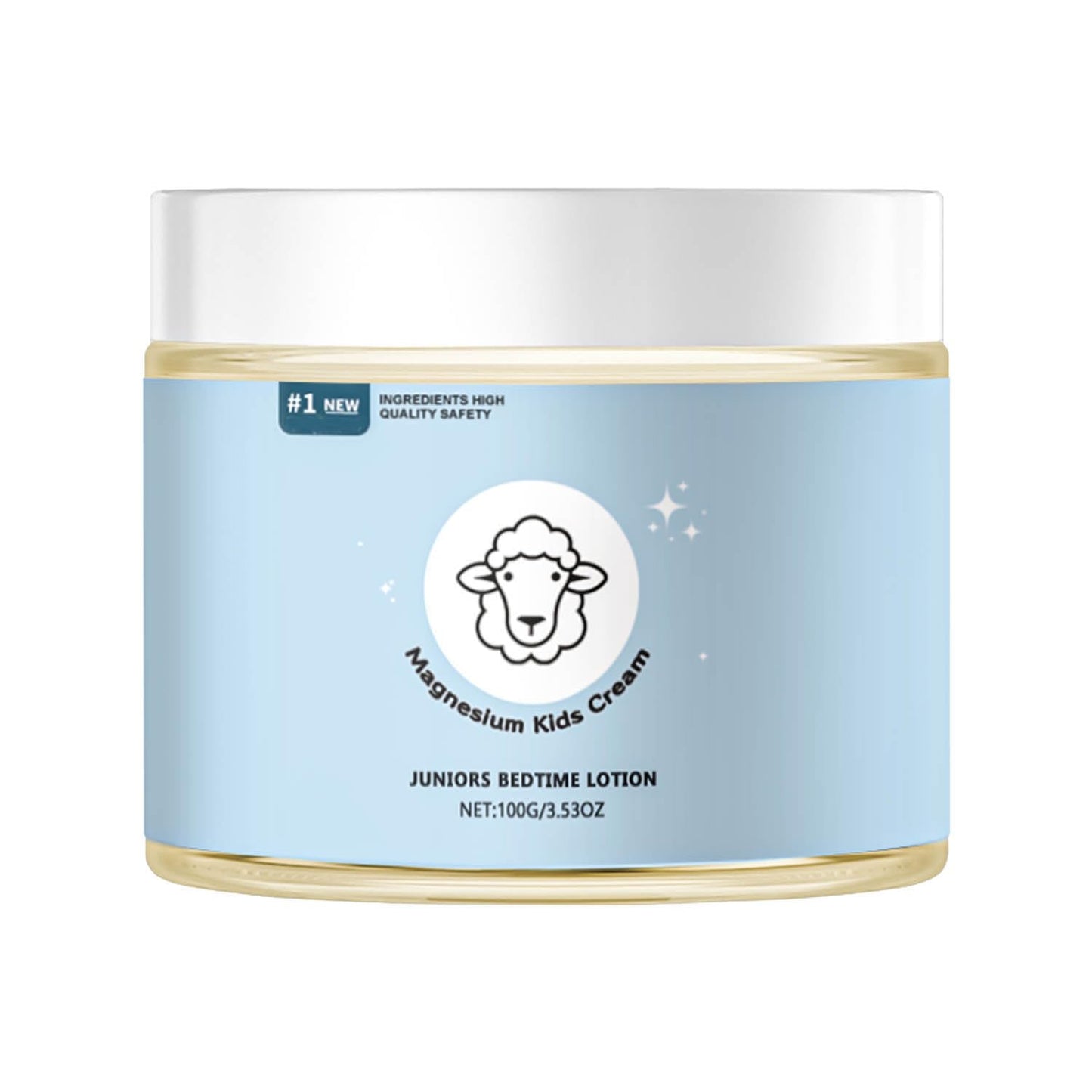 Magnesium Lotion for Kids – Sleep & Relaxation Cream (3.53 oz) – Bedtime Support Without Melatonin