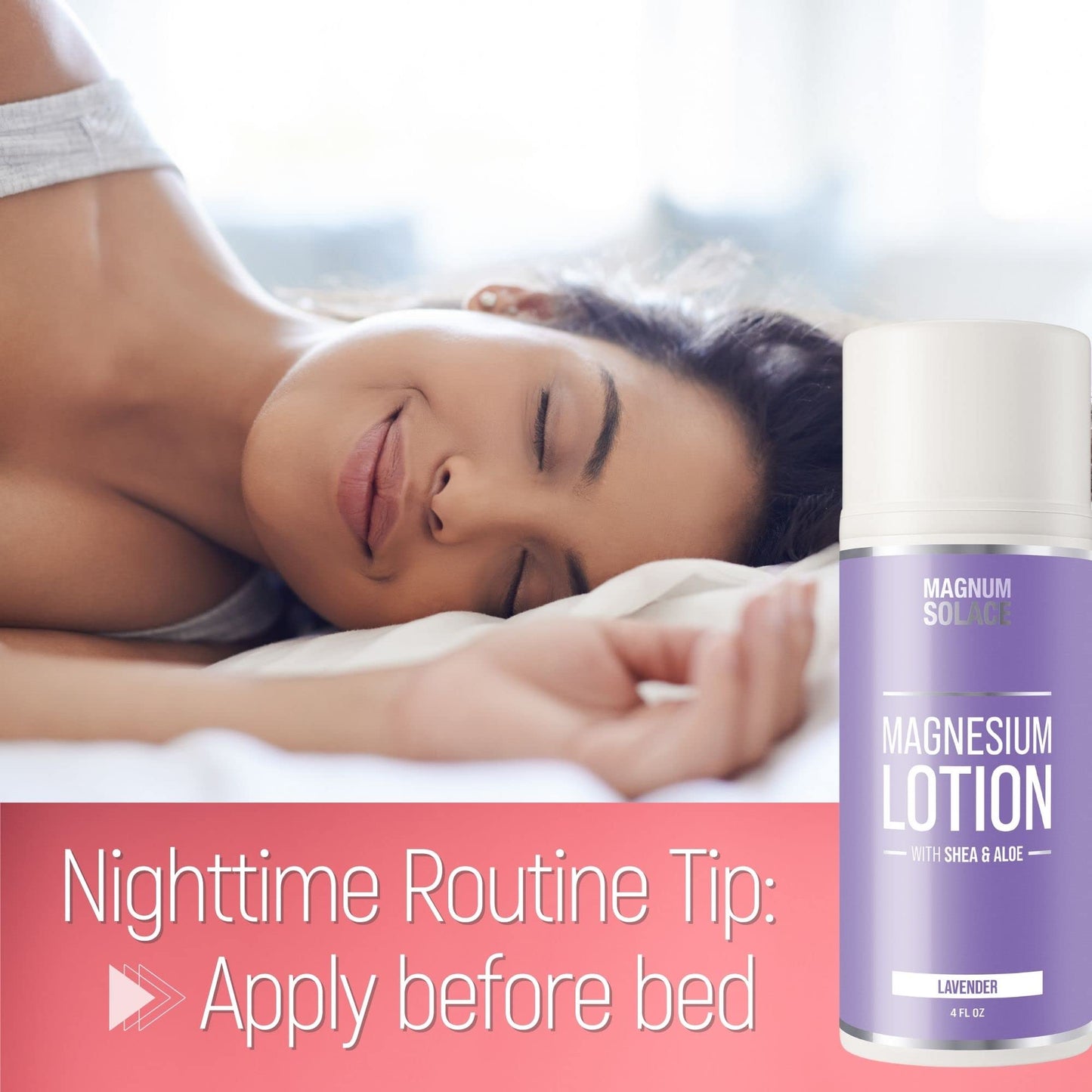 Magnesium Lotion – Super Concentrated (Lavender) | Made in USA